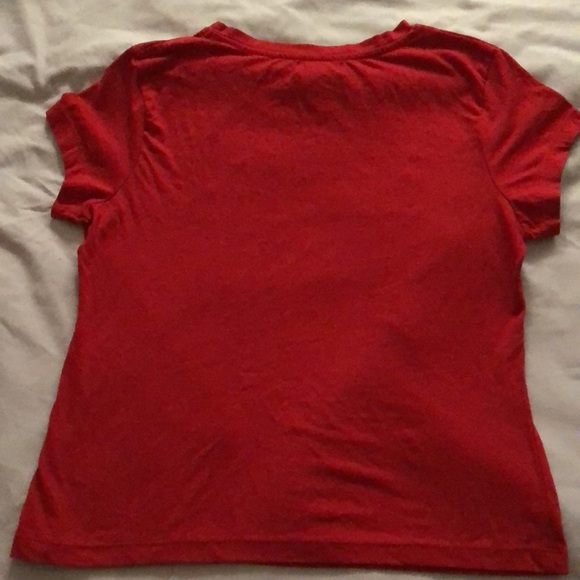 Digital Clothing red “kiss my mistletoe” t-shirt - Picture 4 of 4